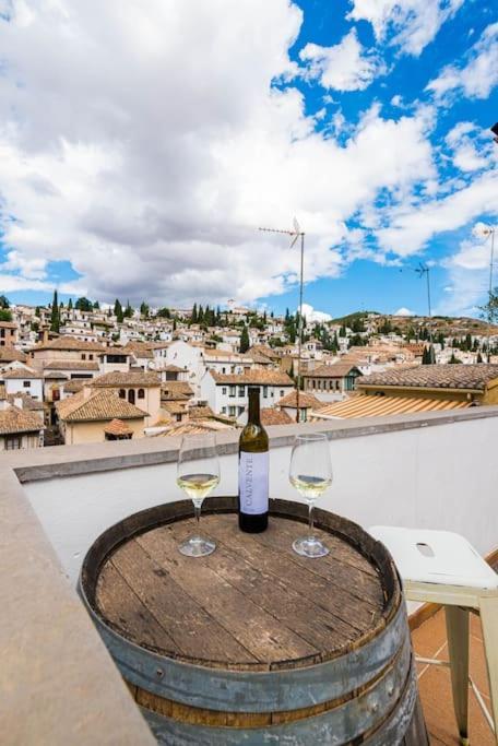 Cosy Loft With Amazing Terrace & Spectacular Views Apartment Granada Ngoại thất bức ảnh
